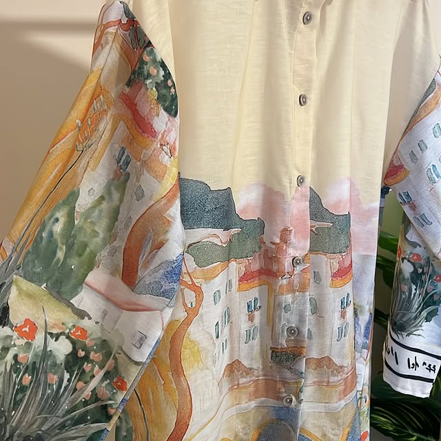 Floral chemise available in sizes 1 &amp; 2Length:...