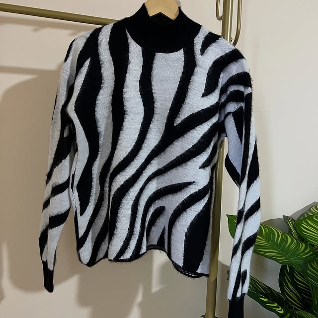 Free size mohair wool sweater (fits up to size 44)...