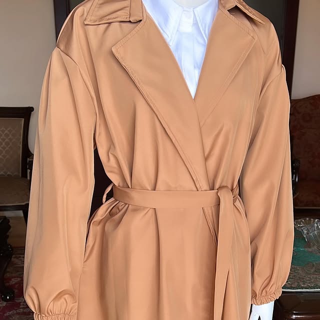 Havane trench coat for the spring weather One size...