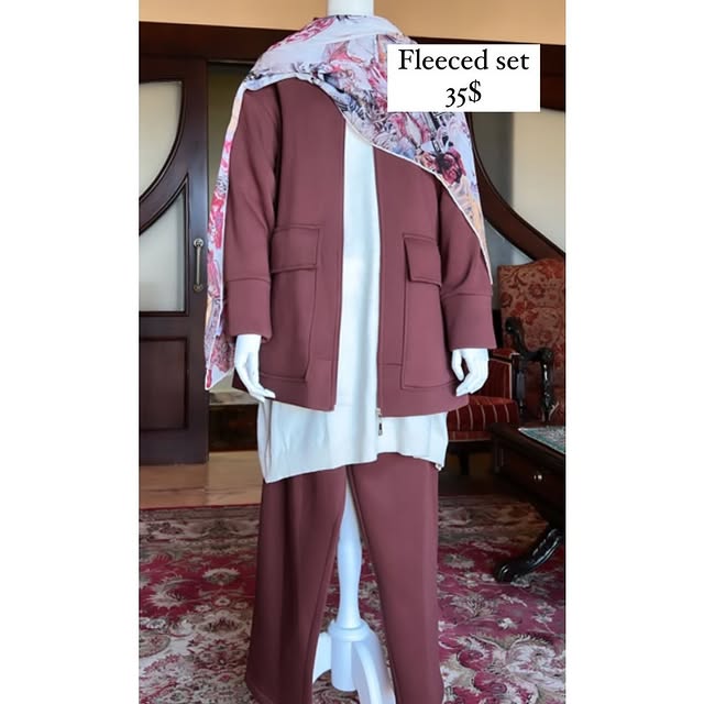 High quality cotton fleeced set ~ on sale for 35$ ...