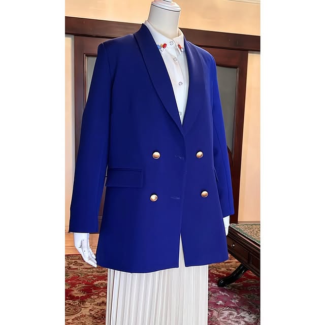Indigo Blazer Available in sizes: 1,2,3,4Length: 7...