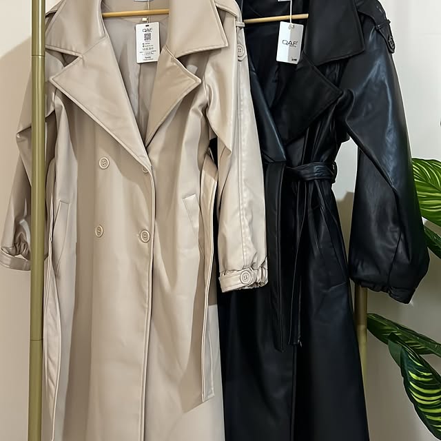 Leather coat available in sizes from 38 to 44Avail...