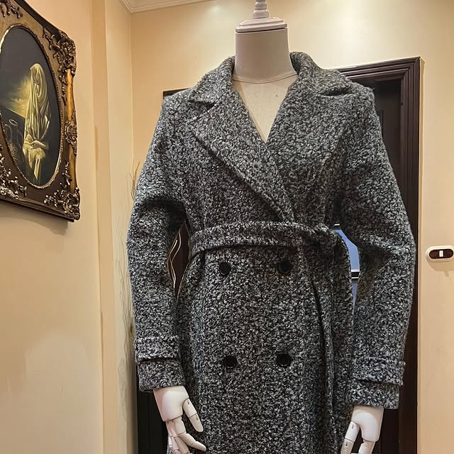 Mixed black &amp; gray coatAvailable in 2 colors: ...