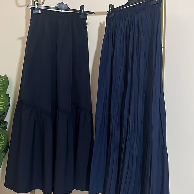 Navy skirts available in sizes from 38 to 46Length...