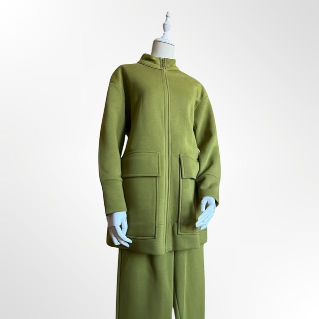 Sporty Fleeced setAvailable in 2 colors: dark maro...