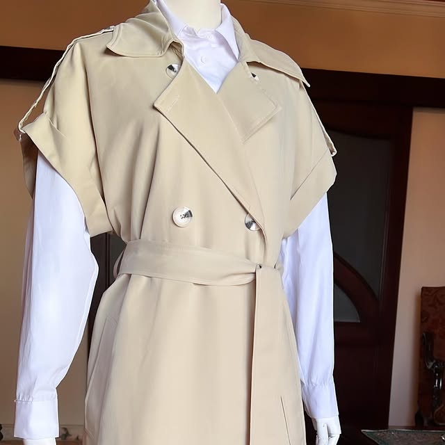 Spring trench coat One size ~ Available in 3 color...