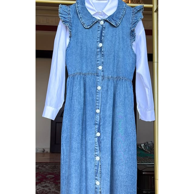 Turkish Denim dresses 2 models available (with sle...